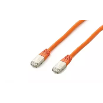 Equip Cat.6A Platinum S/FTP Patch Kabelis, 1,0 m, Oranžs