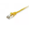 Equip Cat.6A S/FTP Patch Kabelis, 2,0 m, Dzeltens