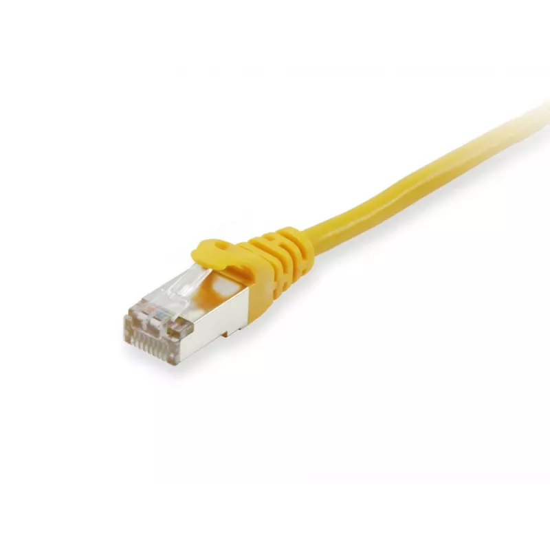 Equip Cat.6A S/FTP Patch Kabelis, 2,0 m, Dzeltens