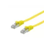 Tīkla kabelis Equip Cat.6A U/FTP plakanais savienojuma kabelis RJ-45 0,5 m Dzeltens