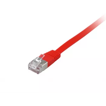 Tīkla kabelis Equip Cat.6A U/FTP plakanais savienojuma kabelis RJ-45 1,0 m Sarkans
