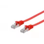 EQUIP Cat.6A U/FTP plakanais vītais kabelis RJ-45 5m sarkans