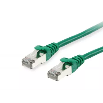 Equip Cat.6A S/FTP Patch Kabelis, Zaļš, 1.5m