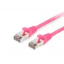 Patch kabelis Equip Cat.6 S/FTP RJ-45 2,0m Rozā
