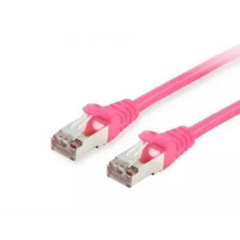 Patch vads Equip Cat.6 S/FTP RJ-45 15m Rozā