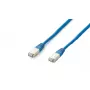 Equip Cat.6A Platinum S/FTP Patch Kabelis, 15m, Zils