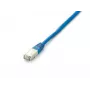 Equip Cat.6A Platinum S/FTP Patch Kabelis, 3,0m, Zils