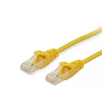 Patch kabelis Equip Cat.6A RJ-45 U/UTP 0,15 m Dzeltens