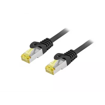 Āra vads EQUIP Cat.6A S/FTP, 2,0 m, RJ-45 — Melns