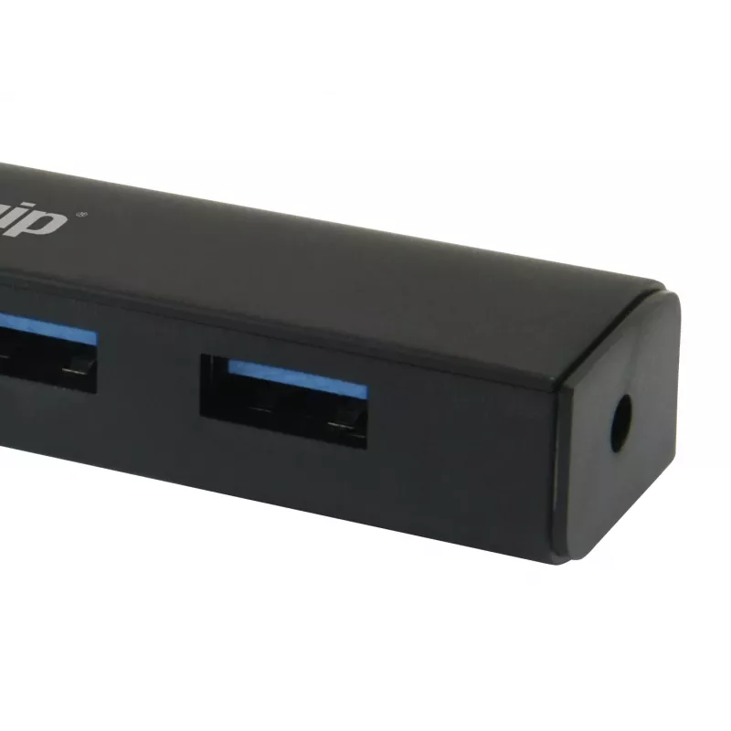Equip 128953 USB centrmezgls USB 3.2 Gen 1 (3.1 Gen 1) Type-A 5000 Mbit/s Melns