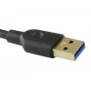 Equip 128953 USB centrmezgls USB 3.2 Gen 1 (3.1 Gen 1) Type-A 5000 Mbit/s Melns