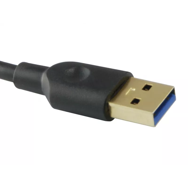 Equip 128953 USB centrmezgls USB 3.2 Gen 1 (3.1 Gen 1) Type-A 5000 Mbit/s Melns