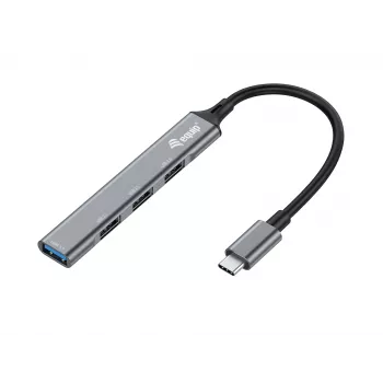 USB Hub Equip 4 portu USB 3.0/2.0 Hub USB-C