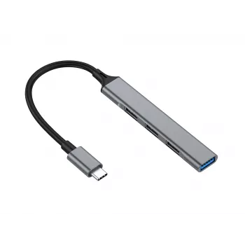 USB Hub Equip 4 portu USB 3.0/2.0 Hub USB-C