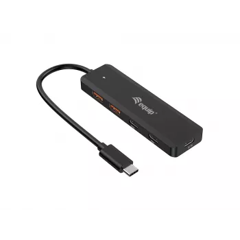 Equip USB-C 4 Portu USB 3.2 Gen 2 (10Gbps) Hub, USB-C x 2, USB-A x 2