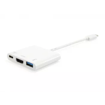 USB-C uz HDMI / USB-A / PD adapteris Equip 133461