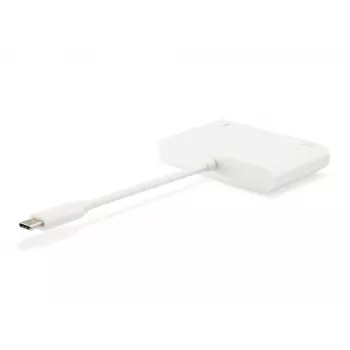 USB-C uz VGA sievišķais/USB-A sievišķais/PD adapteris Equip 133462