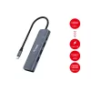 Equip USB-C 5-in-1 daudzfunkciju adapteris, HDMI, USB 3.2 GEN1, 100W USB PD