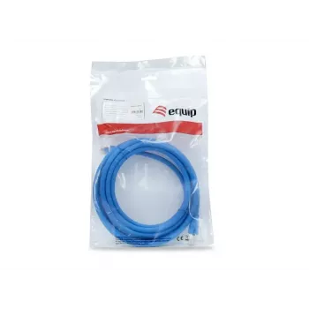 Equip Cat 8.1 S/FTP (PIMF) Patch Kabelis, LSOH, 0,5 m, Zils