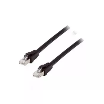 Equip Cat 8.1 S/FTP (PIMF) patchvads, LSOH, 2,0 m, Melns