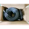 Equip Cat.6 S/FTP savienojuma kabelis, 1,0 m, melns, 40 gab./komplektā