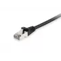 Equip Cat.6 S/FTP Patch Kabelis, 0,5 m, Melns, 60 gab./kompl.