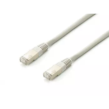 Equip Cat.6A Platinum S/FTP Patch Kabelis, Pelēks, 0.5m, 10gab./komplektā