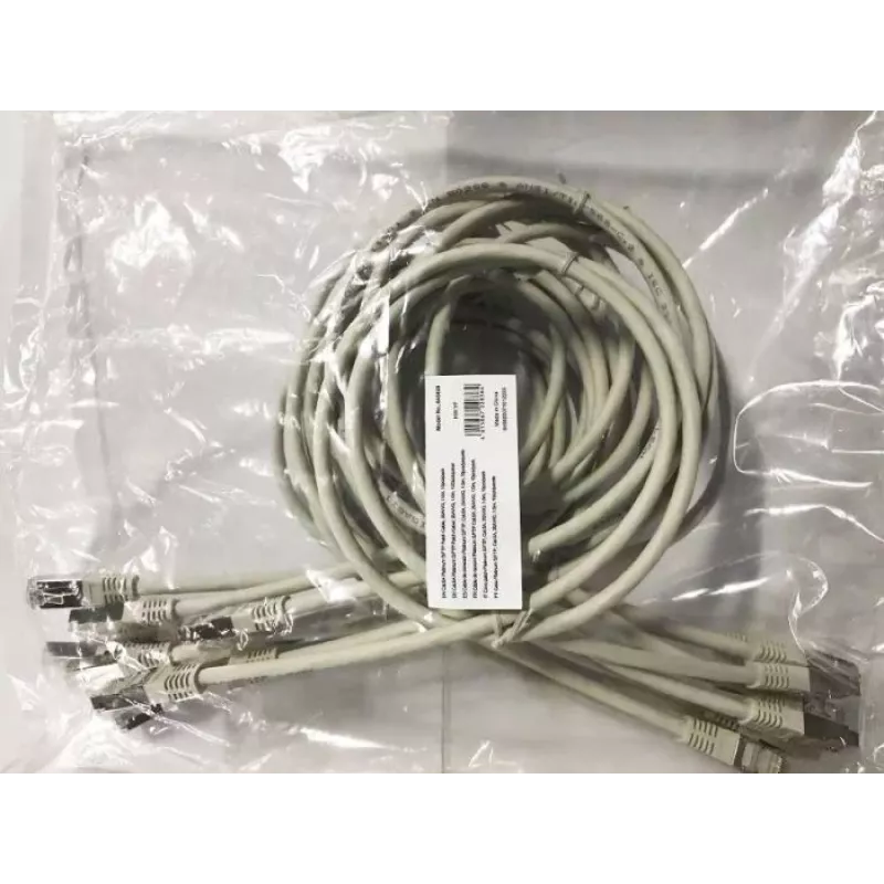 Equip Cat.6A Platinum S/FTP Patch kabelis, pelēks, 1,0 m, 10 gab./komplektā