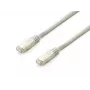 Equip Cat.6A Platinum S/FTP Patch kabelis, pelēks, 5,0 m, 5 gab./komplektā