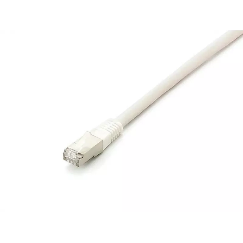 Equip Cat.6A Platinum S/FTP Patch Kabelis, Balts, 1,0m, 10gab./komplektā
