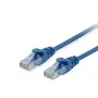 Patch kabelis Equip Cat.6 U/UTP RJ-45 1,0m Zils
