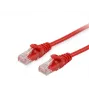 Pievienošanas kabelis Equip Cat.6 U/UTP RJ-45 0,15m Sarkans