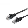 Patch kabelis Equip Cat.6 U/UTP RJ-45 0,15 m Melns