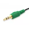 Equip Audio Sadales Kabelis, Melns, 3.5 mm, 2 x 3.5 mm, Sieviete, Vīrietis, PVC