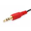 Equip Audio Sadales Kabelis, Melns, 3.5 mm, 2 x 3.5 mm, Sieviete, Vīrietis, PVC