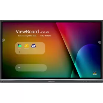 Viewsonic IFP5550-5 interaktīvā tāfele 139,7 cm (55 inch) 3840 x 2160 pikseļi Skārienjutīgs Melns HDMI