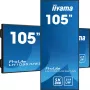 IIYAMA LH10551UWS-B1AG Signāla displejs 2.67 m (105 collu) LED 500 cd/m² UltraPlatais 5K HD Melns 24/7
