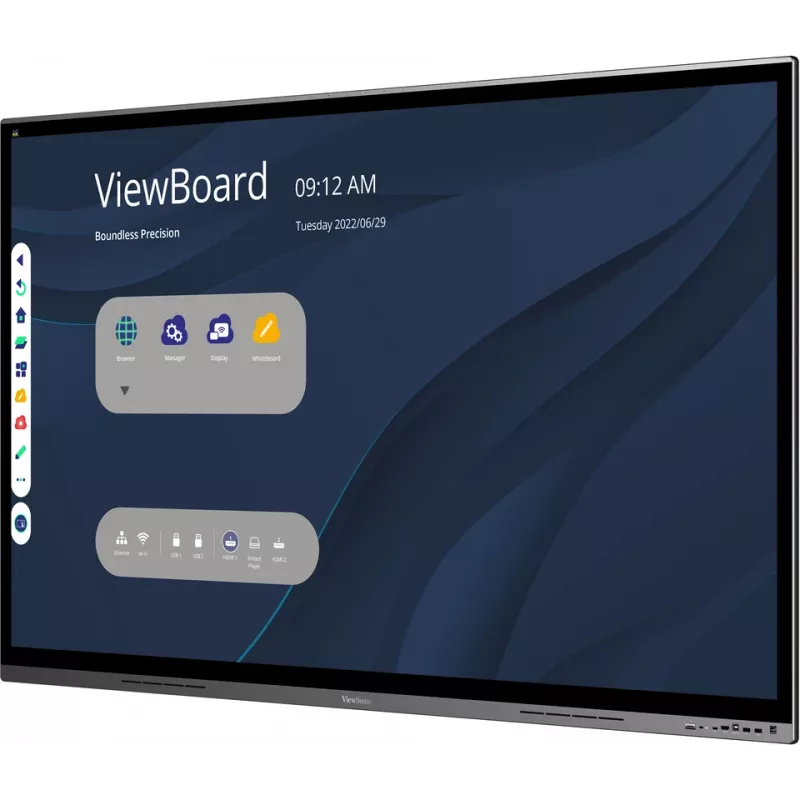 ViewSonic IFP7562 interaktīvais displejs 75 inch (190,5 cm) LED 4K Ultra HD skārienekrāns ar Android