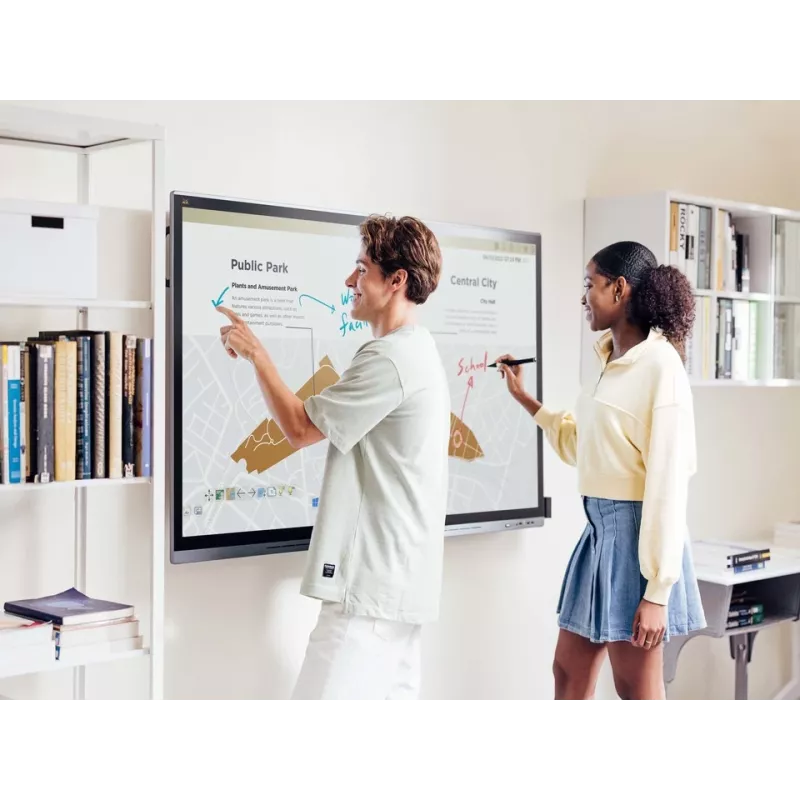 ViewSonic IFP7562 interaktīvais displejs 75 inch (190,5 cm) LED 4K Ultra HD skārienekrāns ar Android