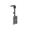 Equip griestu stiprinājums TV 23-55 collas, 75x75-400x400 mm, 0-80°, -45-45°, melns