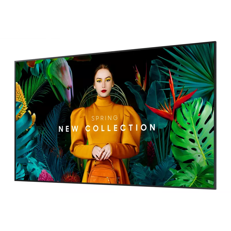 Samsung QH98C digitālās izkārtnes plakanais panelis 2.49 m (98 collas) LCD Wi-Fi 700 cd/m² 4K Ultra HD Melns Tizen 7.0 24/7