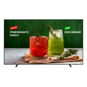 Samsung BE98D-H digitālās izkārtnes plakanais panelis 2.49 m (98 collas) LED Wi-Fi 4K Ultra HD Melns ar iebūvētu Tizen procesoru 16/7