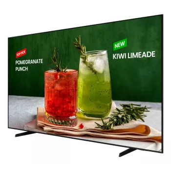 Samsung BE98D-H digitālās izkārtnes plakanais panelis 2.49 m (98 collas) LED Wi-Fi 4K Ultra HD Melns ar iebūvētu Tizen procesoru 16/7