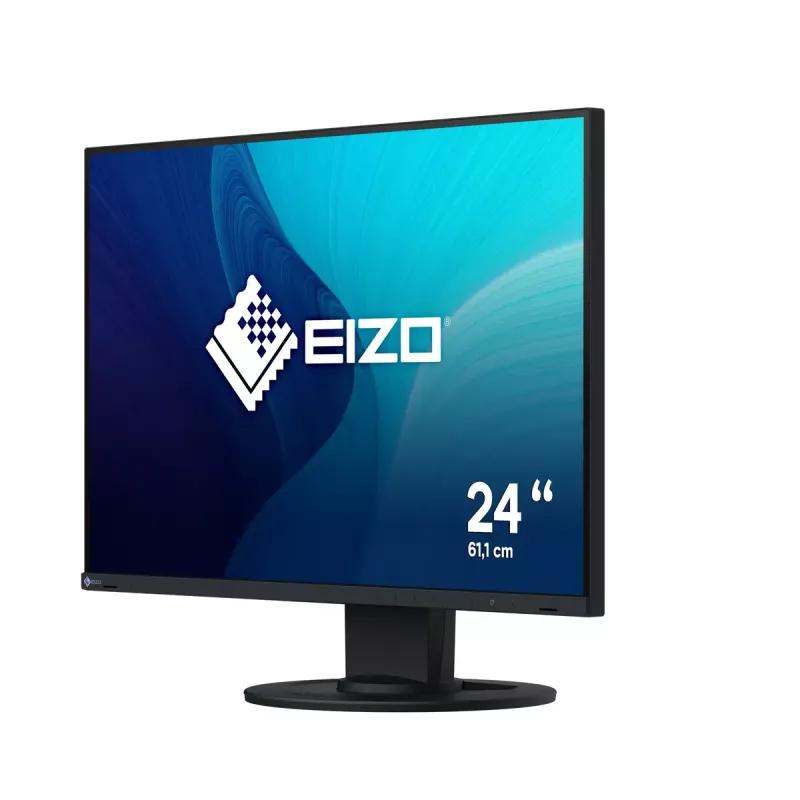 EIZO FlexScan EV2410R-BK datora monitors 61,2 cm (24,1 collas) 1920 x 1200 pikseļi WUXGA LCD melns