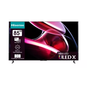 Hisense 85UXKQ 2.16 m (85 collas) 4K Ultra HD viedtelevizors ar Wi-Fi, antracīta krāsa, 2500 cd/m²