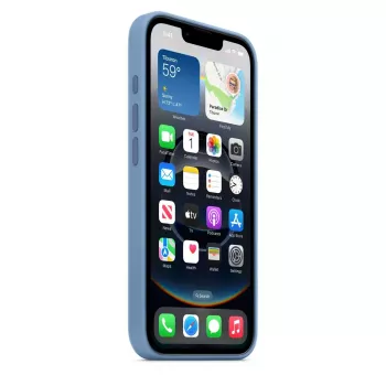 APPLE iPhone 16E - Silikona Maciņš - Winter Blue (MD3Q4ZM/A)