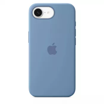 APPLE iPhone 16E - Silikona Maciņš - Winter Blue (MD3Q4ZM/A)