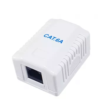 Sadales kārba tīkla kabeļiem Equip 235215 Cat6a balta 54mm x 39mm x 29.5mm