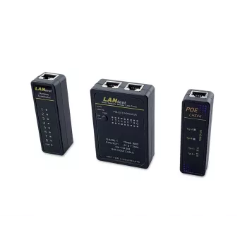 Kabeļu testeris Equip RJ45, BNC, PoE 129968