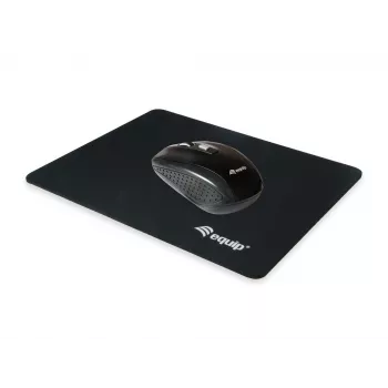 Equip Mouse Pad, melns, vienkrāsains, neilons, gumija, neslīdoša pamatne